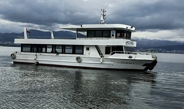Kocaeli'de deniz ulaşımına yeni yolcu motoru