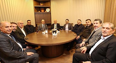 Kocaeli'de Dilovalı servisçiler iftarda buluştu