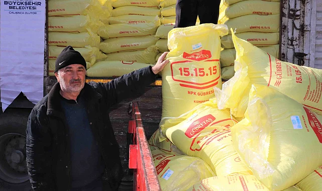 Kocaeli'den üreticiye yüzde 50 hibeli gübre