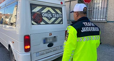 Koçarlı'da okul servisleri denetlendi
