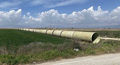 Koçarlı'daki sulama inşaatında çalışmalar sürüyor