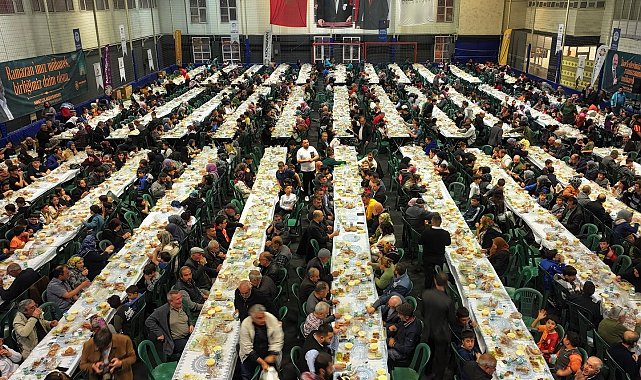 Kocasinan'ın iftarına, 2 bin 500 kişi katıldı