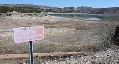 Konya'da barajlarda su seviyesi düştü, tasarrufa dikkat