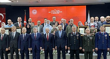 Konya'da Devlet Övünç Madalyası Tevcih Töreni düzenlendi