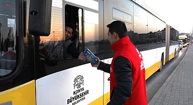 Konya'da "İftara 5 Kala" ikramı!
