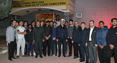 Konya'da uluslararası öğrencilerle sahur buluşması