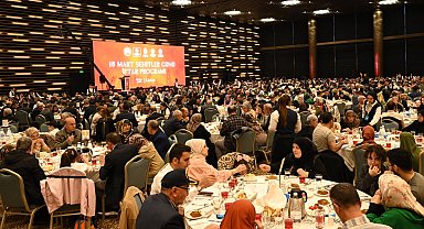 Konya'daki şehit aileleri, gaziler ve yakınları iftarda buluştu
