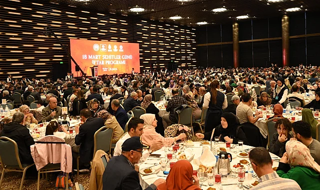 Konya'daki şehit aileleri, gaziler ve yakınları iftarda buluştu