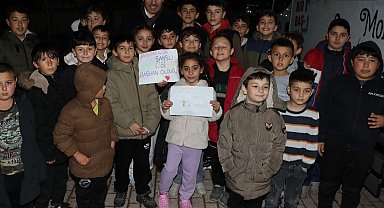 Konyalı çocuklardan Başkan Kılca'ya sürpriz