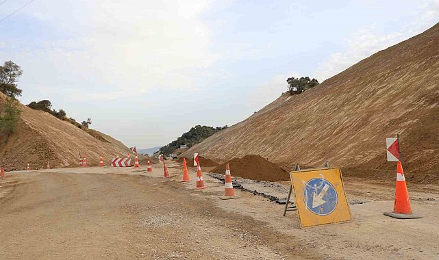 Köşk-Ödemiş bağlantı yolunun ilk etap çalışmaları başladı