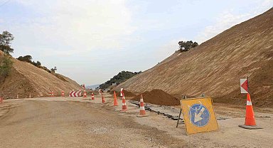 Köşk-Ödemiş bağlantı yolunun ilk etap çalışmaları başladı