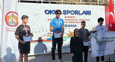 Köyceğizli kano sporcusu Yıldırım Türkiye ikincisi oldu