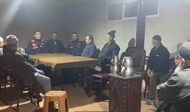 Köylerde dolandırıcılık olaylarına karşı bilgilendirme faaliyetleri