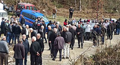 Köylülerden içme suyu barajı tepkisi