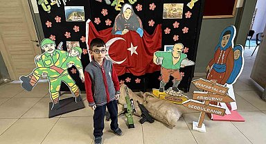 Küçük öğrenciden adaşına büyük vefa