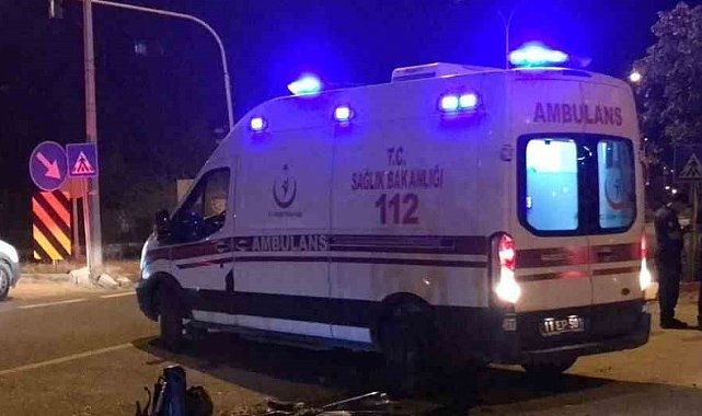 Küçük Sanayi Sitesi'nde yaşanan trafik kazasında 1 kişi yaralandı