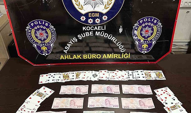 Kumar oynayan 4 kişiye 36 bin lira ceza