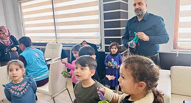Kur'an Kursu öğrencilerinden Gazze'ye anlamlı destek