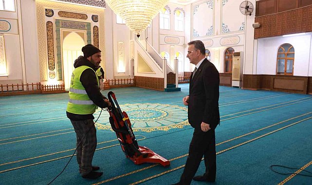 Kurnaz: "Ramazan'da cami temizliğine hız verdik"