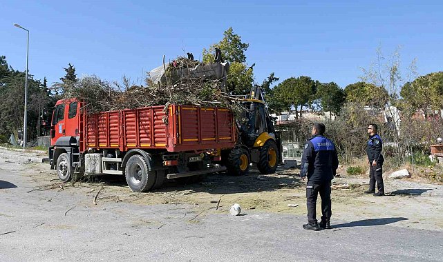 Kuşadası Belediyesi'nin çevre dedektifleri iş başında