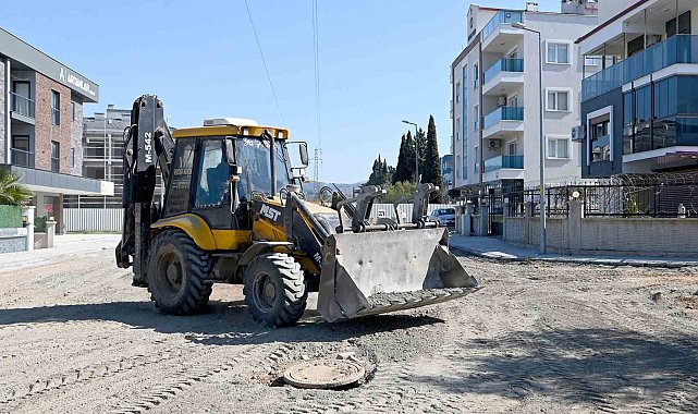 Kuşadası Belediyesi'nin Davutlar'a yatırımları sürüyor
