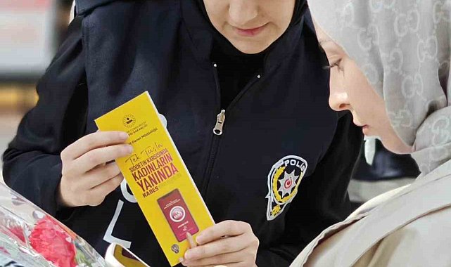 Kütahya Emniyet Müdürlüğü'nden Kadınlar Günü etkinlikleri