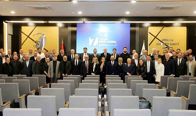 Kütahya OSB'nin 7. Olağan Genel Kurulu yoğun katılımla gerçekleşti