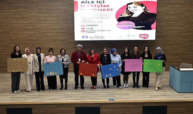 Kütahya'da 'Aile İçi İletişim' konulu seminer düzenlendi