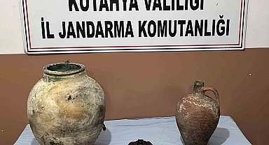 Kütahya'da tarihi eser operasyonu