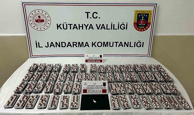 Kütahya'da uyuşturucu operasyonu