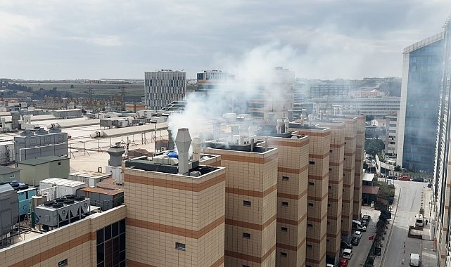 Kuyumcukent'ten yükselen dumanlar korkuttu