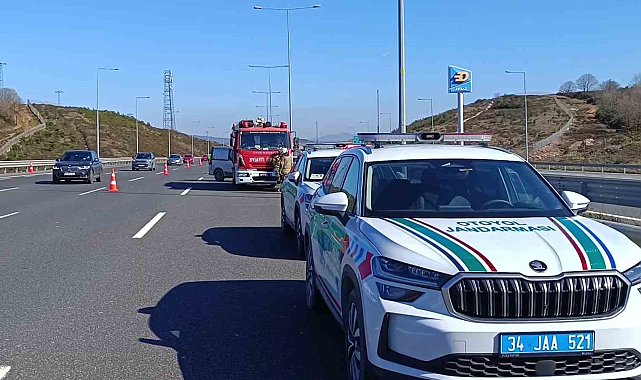 Kuzey Marmara Otoyolu'nda trafik kazası: 1 ölü 1 yaralı