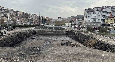 Lavuar Alanında temel atma çalışması başladı
