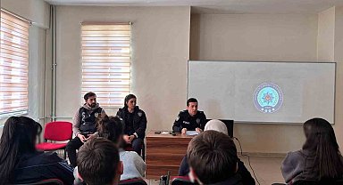 Lise öğrencilerine güvenlik eğitimi