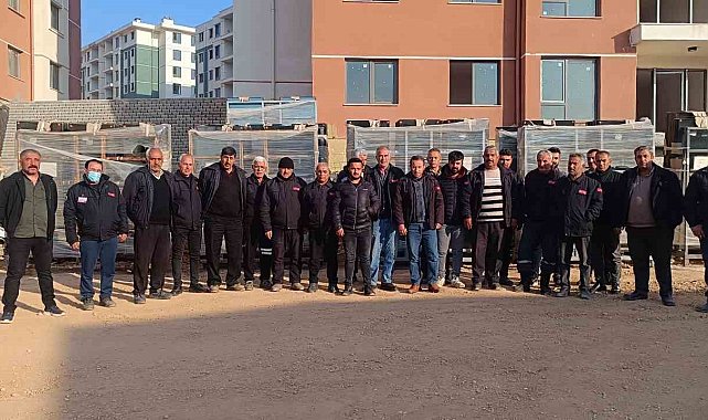 Maaş alamadıklarını iddia eden güvenlik görevlileri eylem yaptı