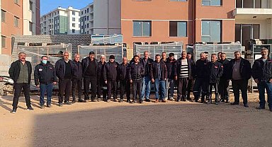 Maaş alamadıklarını iddia eden güvenlik görevlileri eylem yaptı