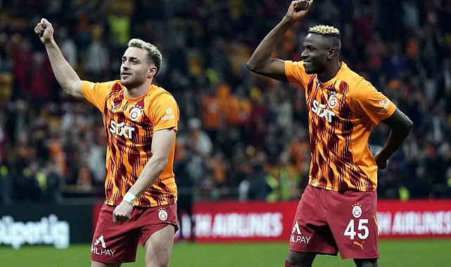 Maç sonu 3'lüsü Osimhen ve Barış Alper'den