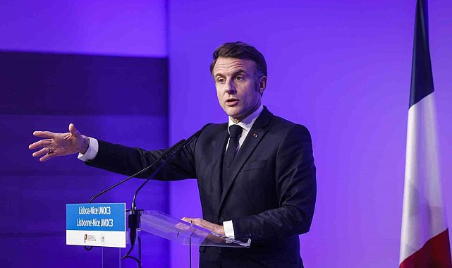Macron: "Fransa'nın nükleer gücü, Avrupa'da barış ve güvenliği koruyan bir unsur olmuştur"