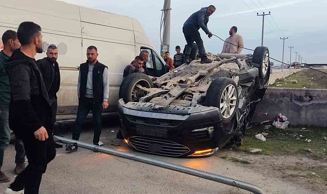 Makam aracıyla kaza yapan belediye başkanı ağır yaralandı