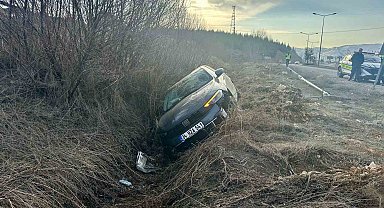 Malatya-Adıyaman yolunda trafik kazası: 1 yaralı