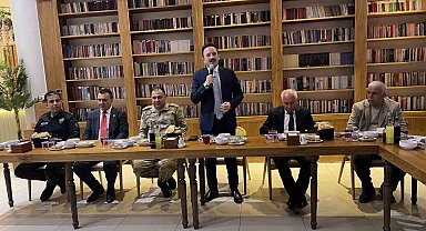 Malazgirtli muhtarlar iftar yemeğinde buluştu