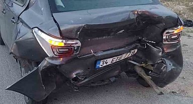 Manavgat'ta trafik kazası: 1 yaralı