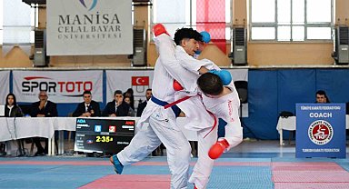 Manisa CBÜ'de karate şampiyonası heyecanı başladı