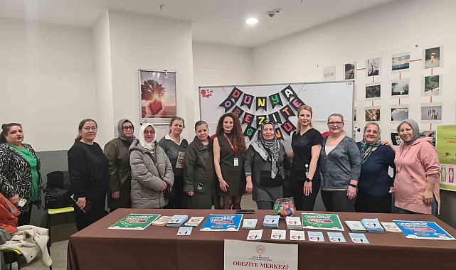 Manisa Şehir Hastanesi'nde Obezite Bilgilendirme Standı kuruldu