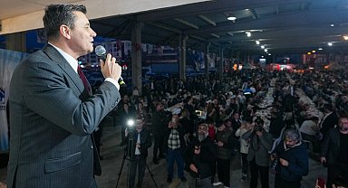 Manisa'da Başkan Zeyrek Muradiye'de