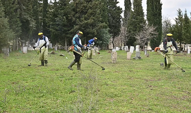 Manisa'da bayram öncesi bakım ve temizlik seferberliği