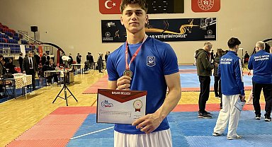 Manisalı taekwondocu Türkiye Şampiyonu oldu
