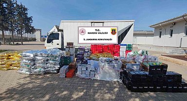 Mardin'de 5 milyon TL değerinde kaçak eşya ele geçirildi