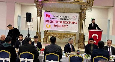 Mardin'de sağlık çalışanları iftarda bir araya geldi