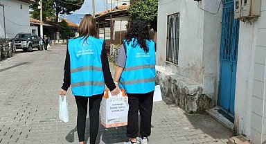 Marmaris'te üniversite öğrencilerinden anlamlı Ramazan yardımı